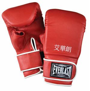 Professional Leather MMA Heavy Bag Gloves
